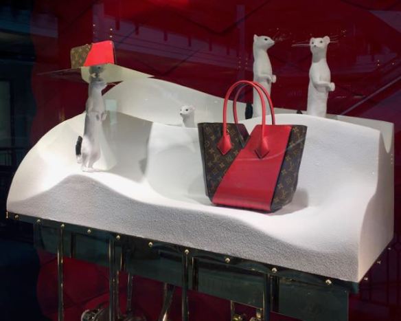 PDX Xmas display from Louis Vuitton