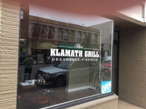 Klamath Grill (highly recommended for breakfast or lunch)